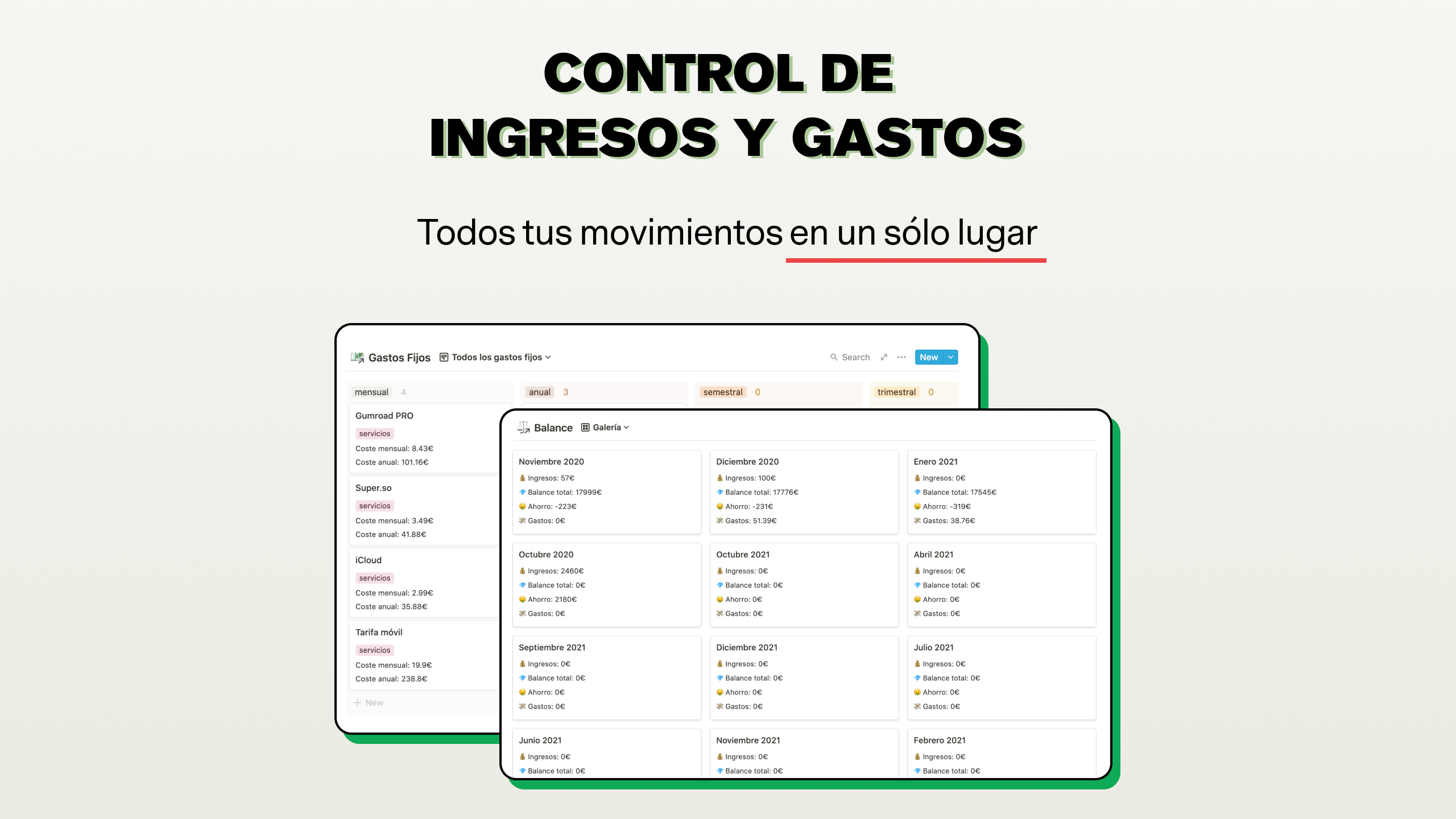 Control de Ingresos y Gastos