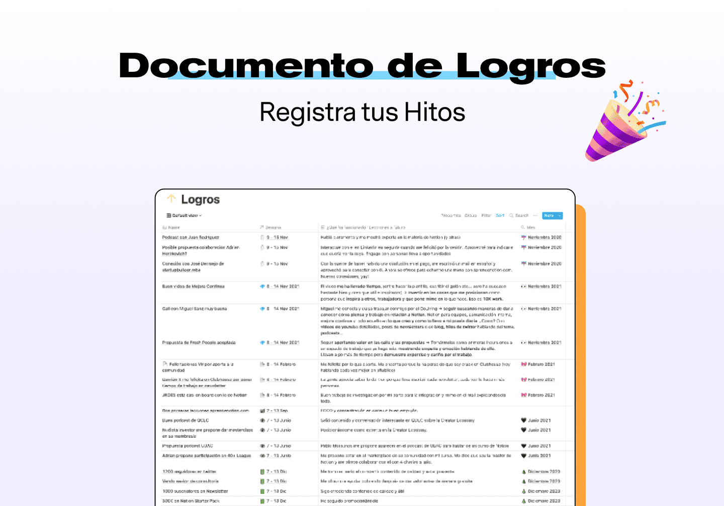 Documento de Logros