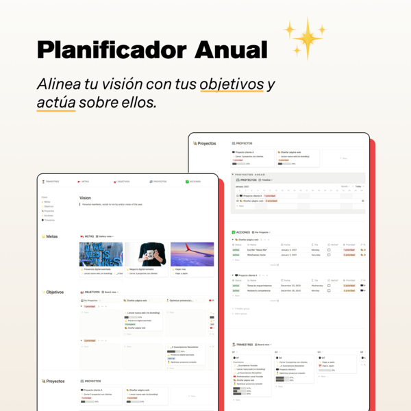 Planificación de Objetivos