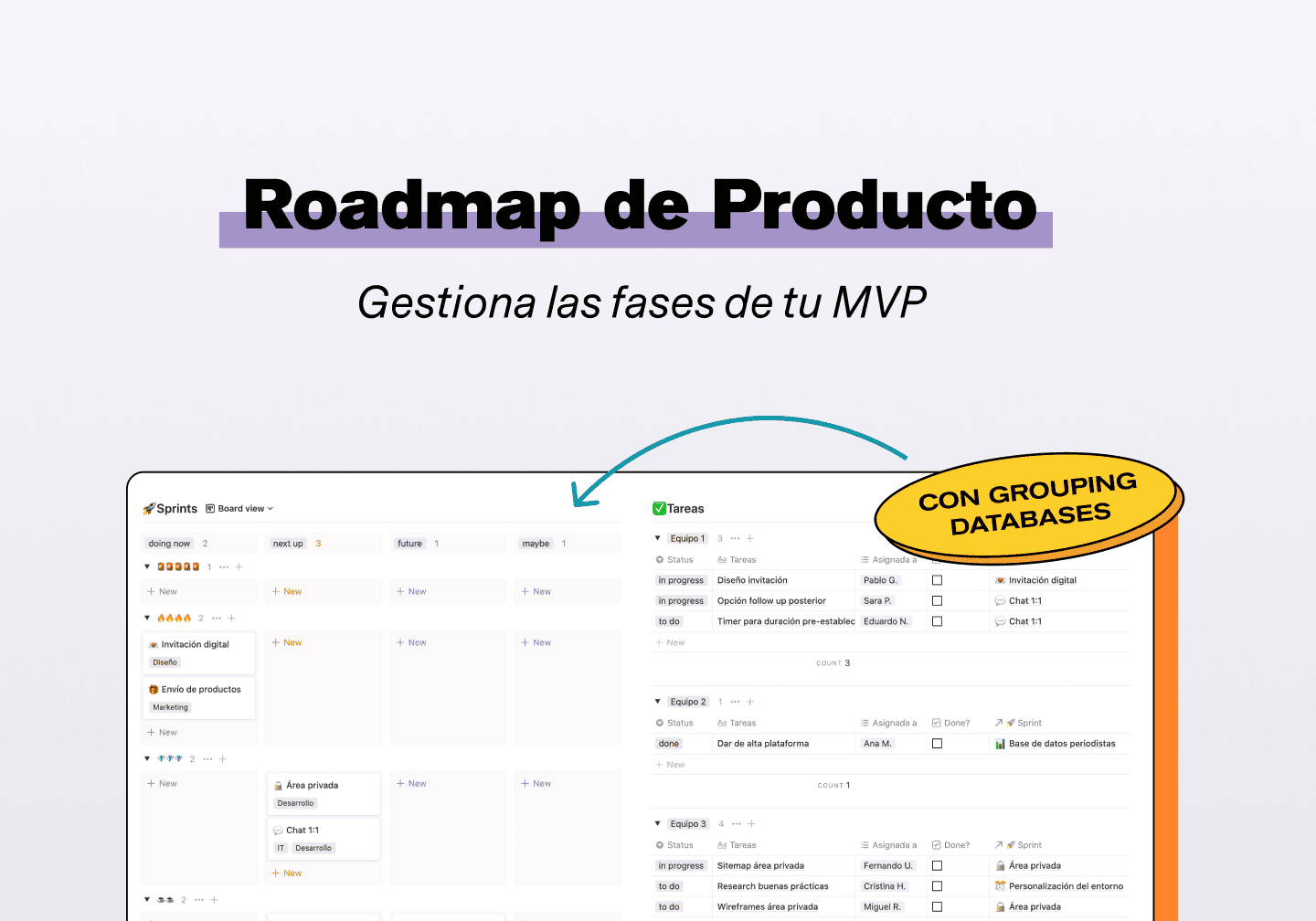 Vista previa de Roadmap