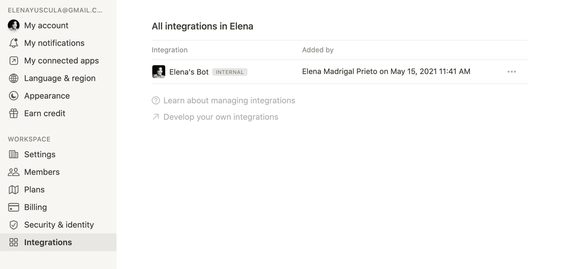 Instalar integraciones de otras herramientas en Notion